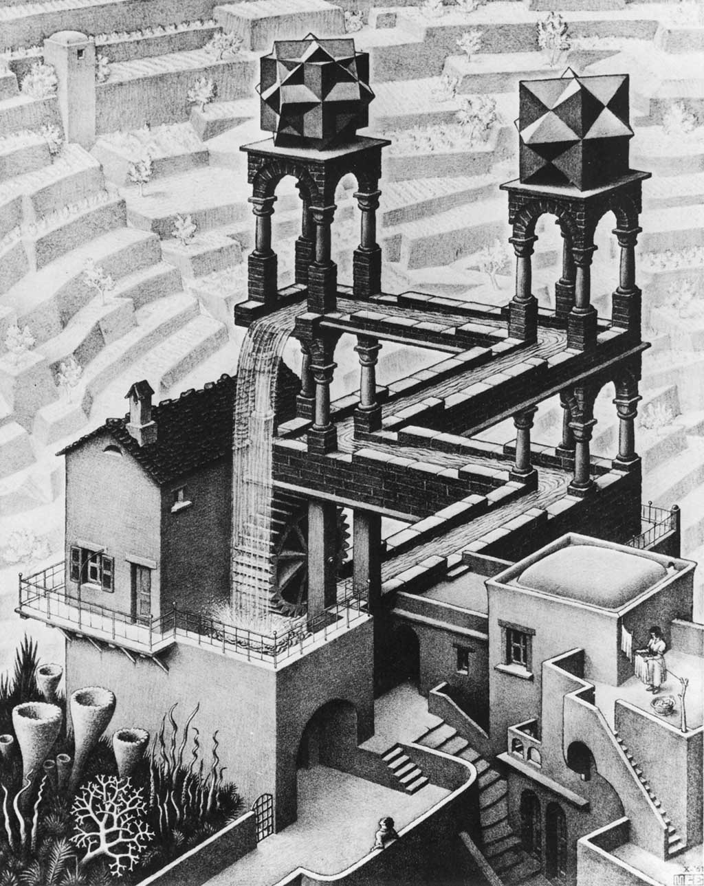 Presentation assignments: life and work of M.C. Escher (drafts due Monday, 